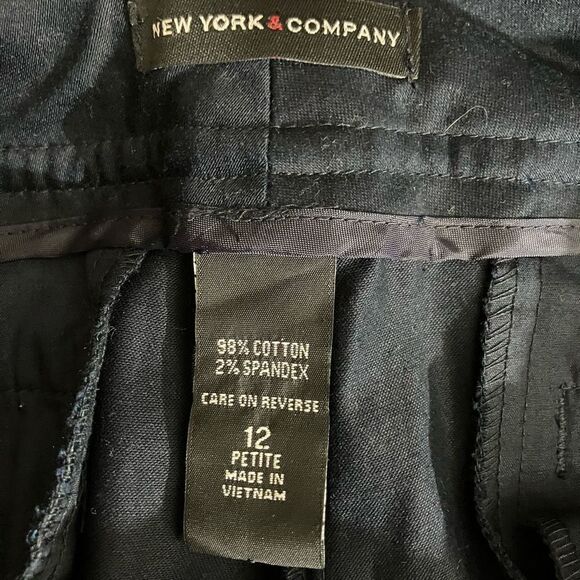 New York & Co. Blue Khaki Style Pants / SZ: 12 - Picture 8 of 8
